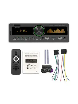 

SWM-80A Car Stereo MP3 Player 1 Din FM AM Multimedia Bluetooth Player LED Digital GPS Remote Control Radio For Vehicle Universal