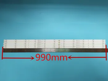 

Tira Retroiluminação LED para changhong 50 polegada 50D2000I SVJ500A40 REV05 11LED 850117892 LB M500F14 E1 C SR 2