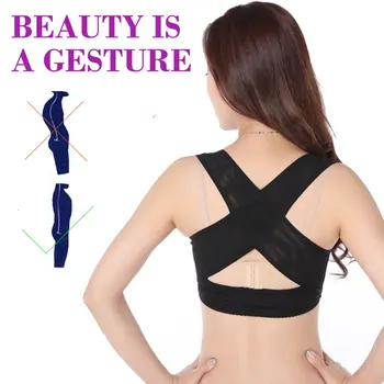 

Women Adult Adjustable Posture Corrector Back Spine Breathable Humpback Corrective Shoulder Strap Body Shaper Corset