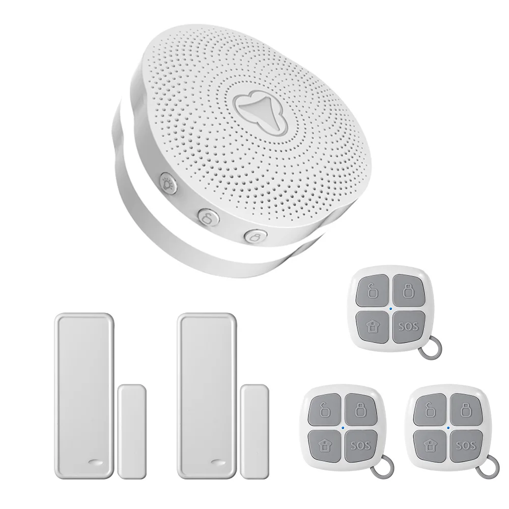 Многофункциональный шлюз KERUI Tuya работает с Google Assistant/Alexa управление Wi Fi Домашняя