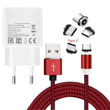 Магнитный usb-кабель type C для зарядки htc U19e U11 LG G6 zte Axon 7 9 Pro для huawei P20 lite Honor 20 P Smart Z Phone charger