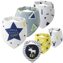 3 шт треугольник милый детский шарф слюнявчик бандана нагрудники новорожденный младенец, девочка, малыш зимний шарф водонепроницаемый нагрудники DS9