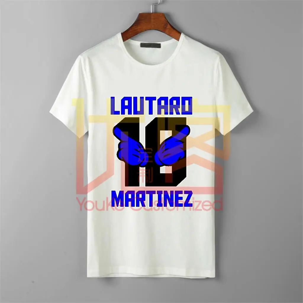 Футболка Toro Lautaro Chile Martinez 10 inter для мужчин s женские черные белые детские синие