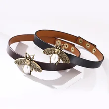 

Designer Collar Choker Vintage Bee Neckband Women Leather Necklace Gothic Jewelry Goth Femme Torques Sexy Neck Band Bracelet New