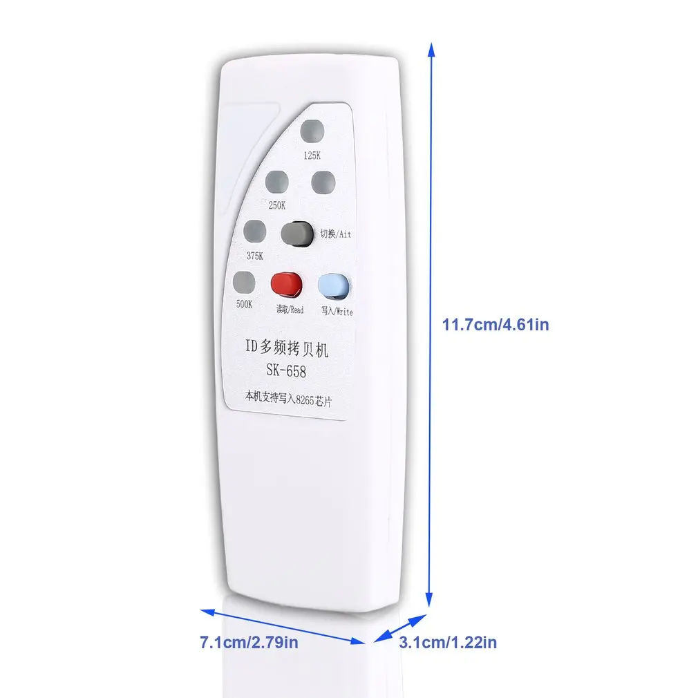 RFID считыватель 125 кГц EM4100 идентификационная карта копировальный аппарат/RFID дубликатор+ 5 шт. чип ключ карта Жетоны+ 6 шт. брелков