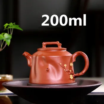 

2020 Chinese Ceramic Teapot Yixing Zisha Clay Kung Fu Tea Set 200ml New Arrived Famous Handmade Pot High Quality With Gift Box