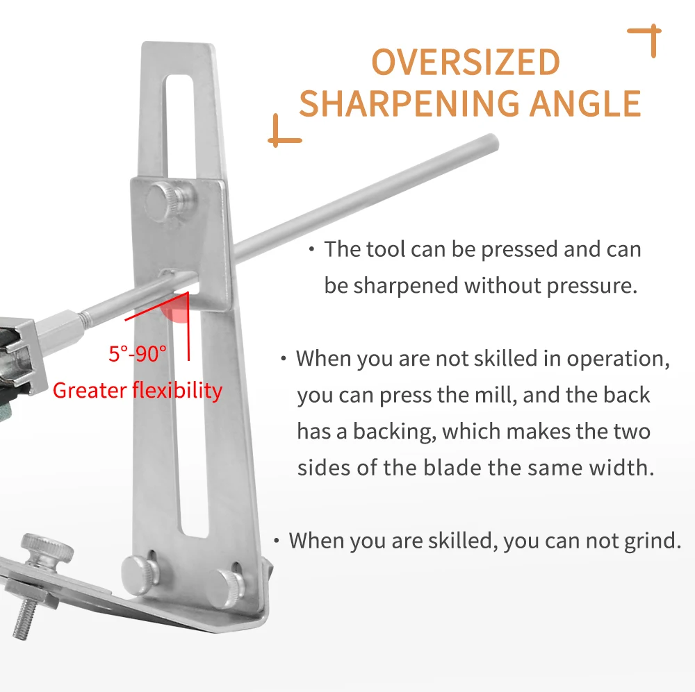 XYj точилка для кухонных ножей из железной стали, профессиональная точилка для кухонных ножей, точильные инструменты с фиксированным углом и 4 камнями, точильный камень, Новинка