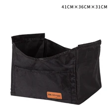 

S/L Outdoor Storage Net Folding Table Outdoor Camping Cloth Kitchen Storage Waterproof 600D Oxford Cloth Mesh Net Camping Bag