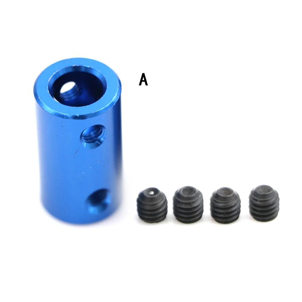 Алюминиевый сплав Муфта с отверстием 5 мм 8 мм 3D принтеры части синий гибкий вал Муфта Винт часть для шагового двигателя аксессуары 1 шт