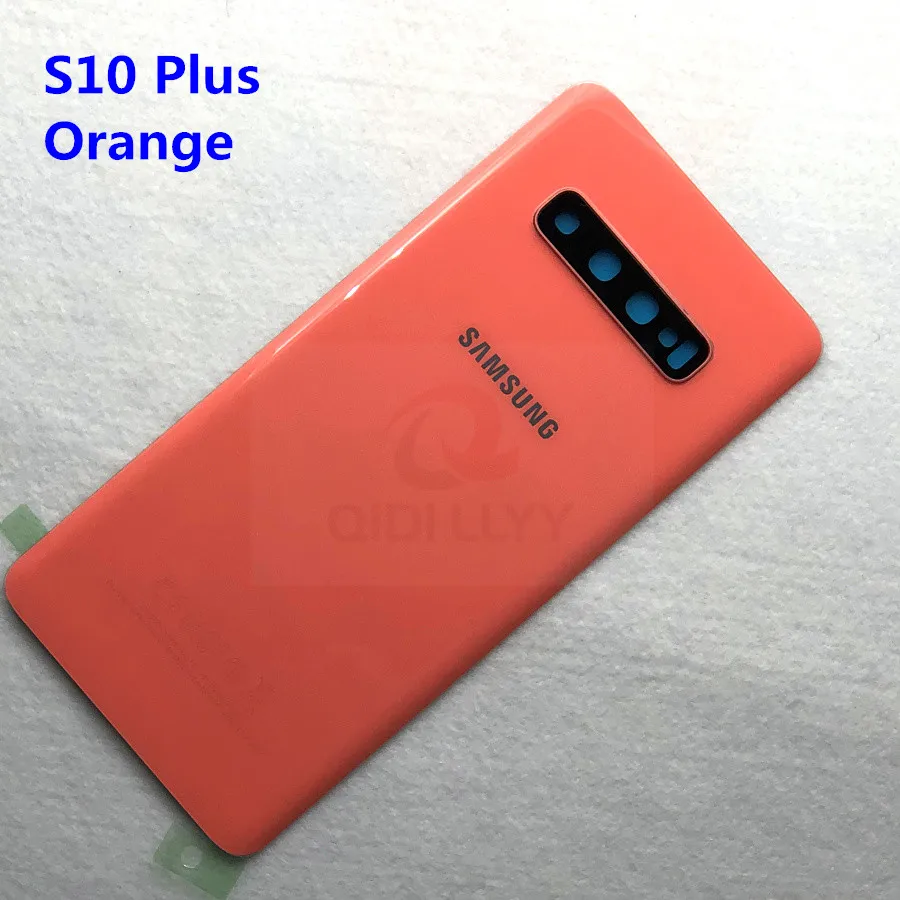 SAMSUNG Galaxy S10 S10 Plus  S10e Back Glass Battery Cover Rear Door Housing Case For SAMSUNG S10 S10+ S10e Back Glass Cover