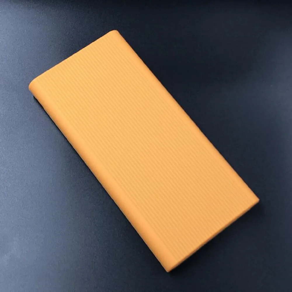 Силиконовый защитный чехол, чехол для нового Xiao mi power Bank 2, 10000 мА/ч, два порта usb power bank