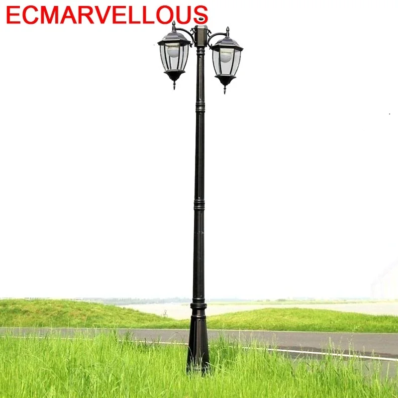 Straatverlichting Outdoor Home Jalan Lamp Ogrodowe Streetlight Plaza Decor Uliczna Off Road Armatuur Exterieur Straat Licht