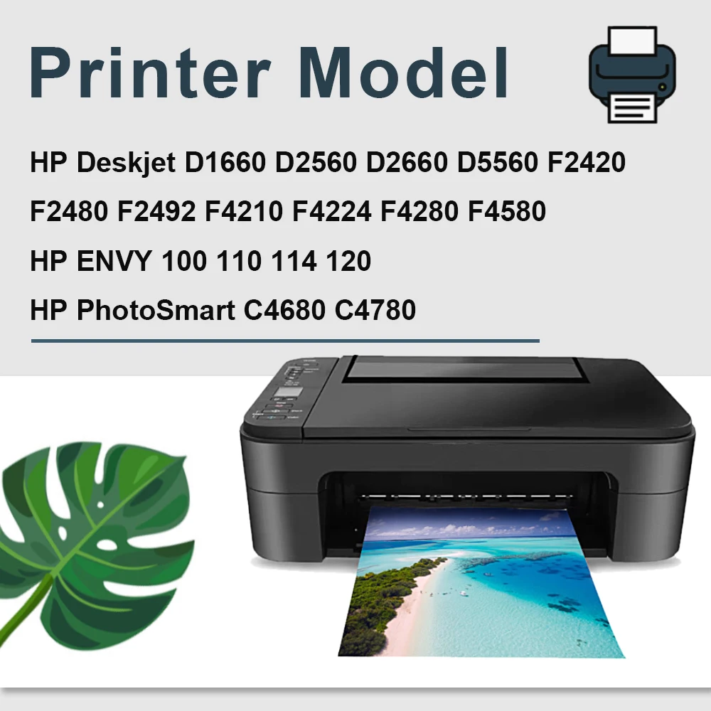 Veteran cartucho de tinta para impresora HP, recambio de tinta para impresora  HP 300 XL, HP300, Deskjet D1660, D2500, D2560, D2660, D5560, F2420, F2480,  F2492, 300XL|Cartuchos de tinta| - AliExpress