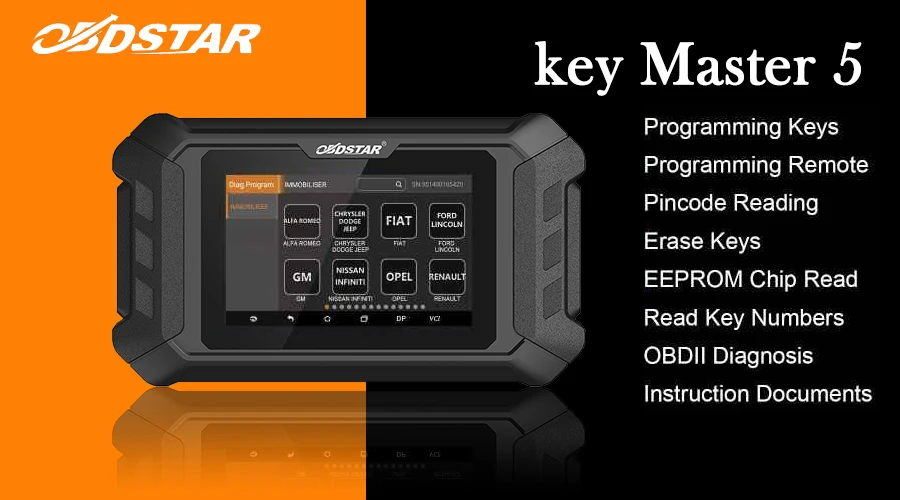 OBDSTAR X300 Pro4 Pro 4 ключ мастер автоматический ключ программист такие же IMMO функции как X300 DP Plus