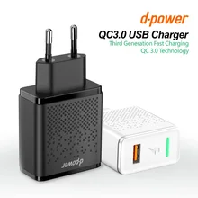 18 Вт Быстрая зарядка 3,0 4,0 USB зарядное устройство для samsung Xiaomi huawei iPhone EU US Plug быстрое зарядное устройство для мобильного телефона адаптер питания