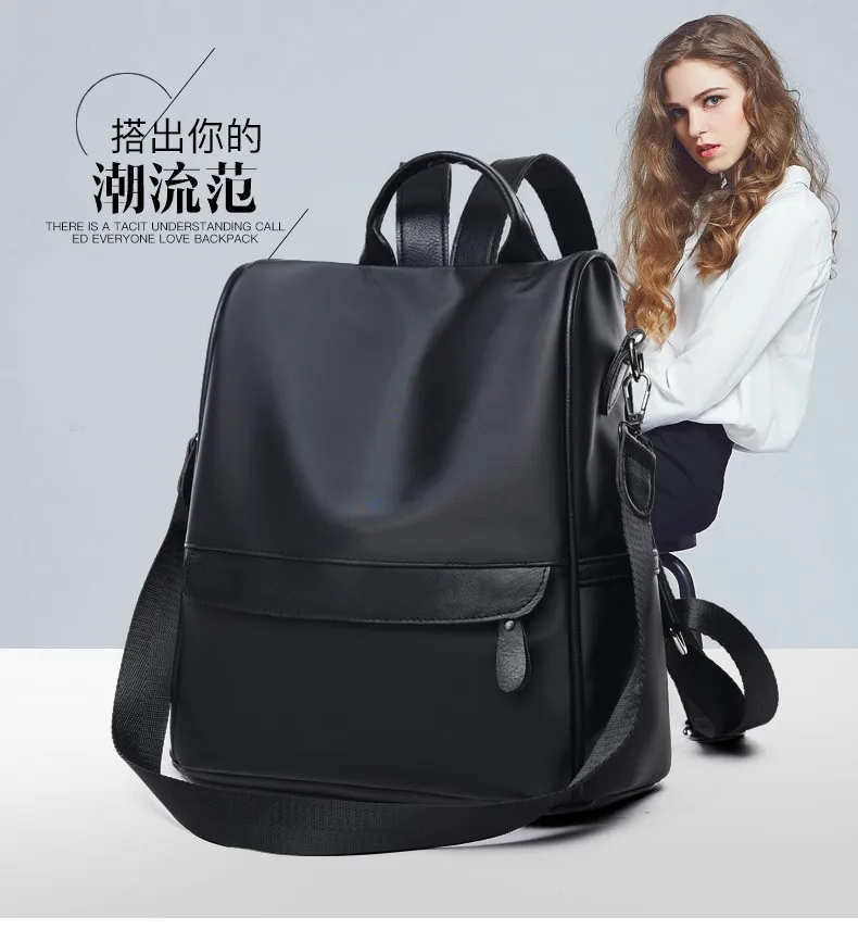 

2018 New Style Korean-style Anti-Theft Backpack College Style Waterproof Nylon Multi-functional Fashion Backpack