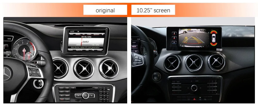 Perfect 10.25" 4+64G Android Multimedia Touch Screen for Mercedes Benz A Class W176 Car Comand Display upgrade with Radio GPS Navigation 0