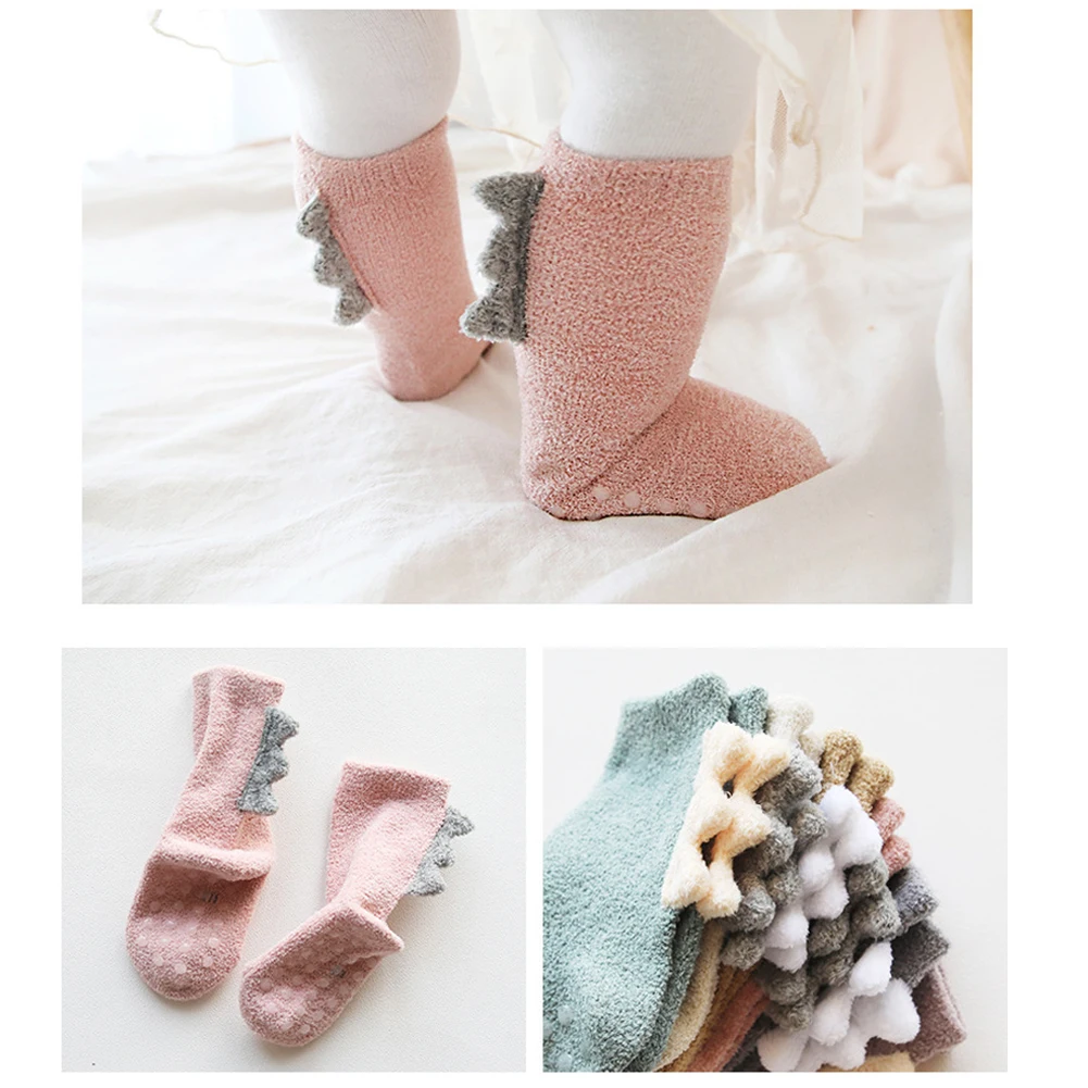Г. Милые Хлопковые гольфы для маленьких девочек Нескользящие Длинные Гетры, носки для новорожденных чулочно-носочные изделия