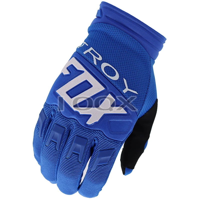 

High Quality Troy Fox Blue Men Woman Unisex Gloves Air Mesh Off Road Cycling Race Gloves Dirtpaw Glove