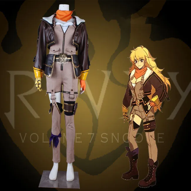 

Anime cosplay The seventh Season 7 Yang Xiao Long Cosplay Costume Jacket Pants Full Sets A