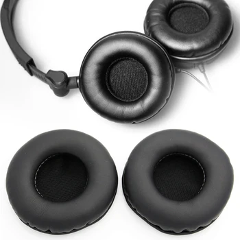 

1 Pair Ear Pads Earpads Protein Leather Cover Convenient Carrier Lightness Portability for AKG K518 K518DJ K81 K518LE