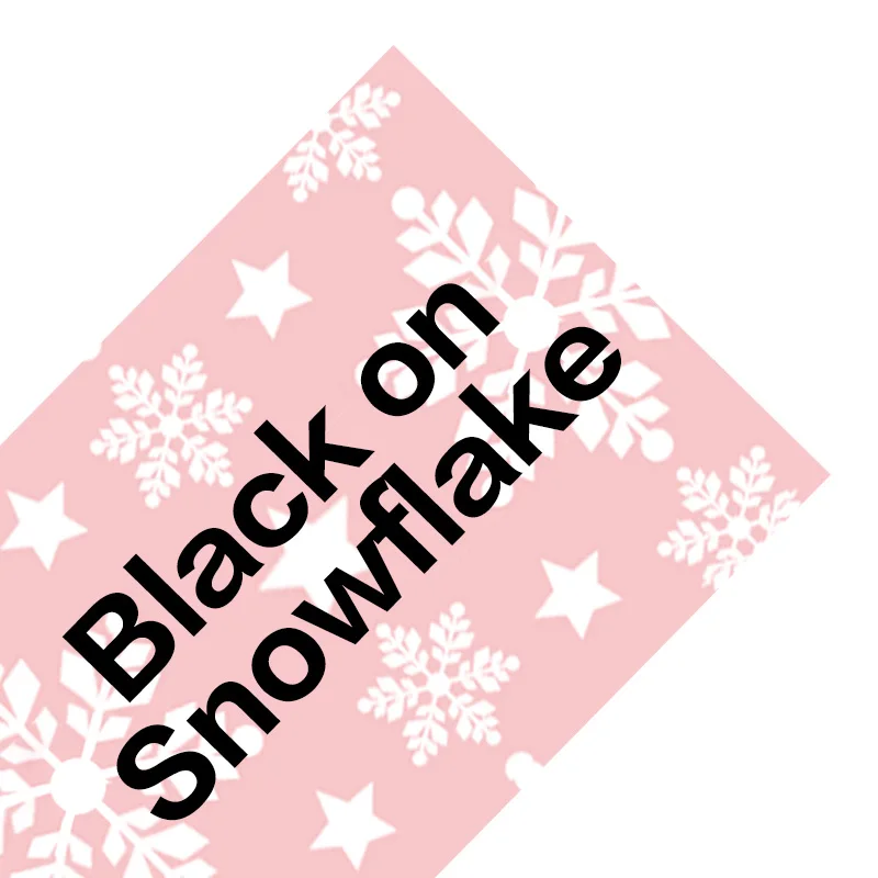Black on Snowflake