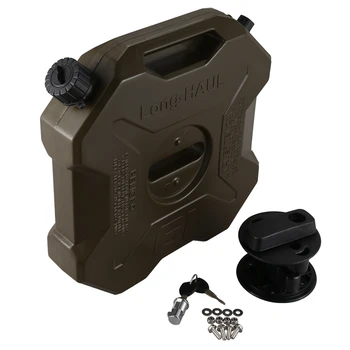 

1SET Car and Motorcycle Fuel Spare Fuel Tank Plastic Gasoline Tank Can Spare Plastic Barrel Fuel Tank-6L