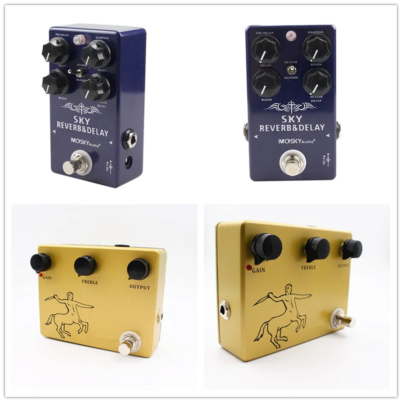 clone guitarra eléctrica pedal guitarra klon centaur Guitar pedal SKY