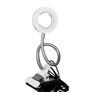 

7W Eyelashes Extension Clip On Led Light Portable Book Lamp Makeup Desk Lights
