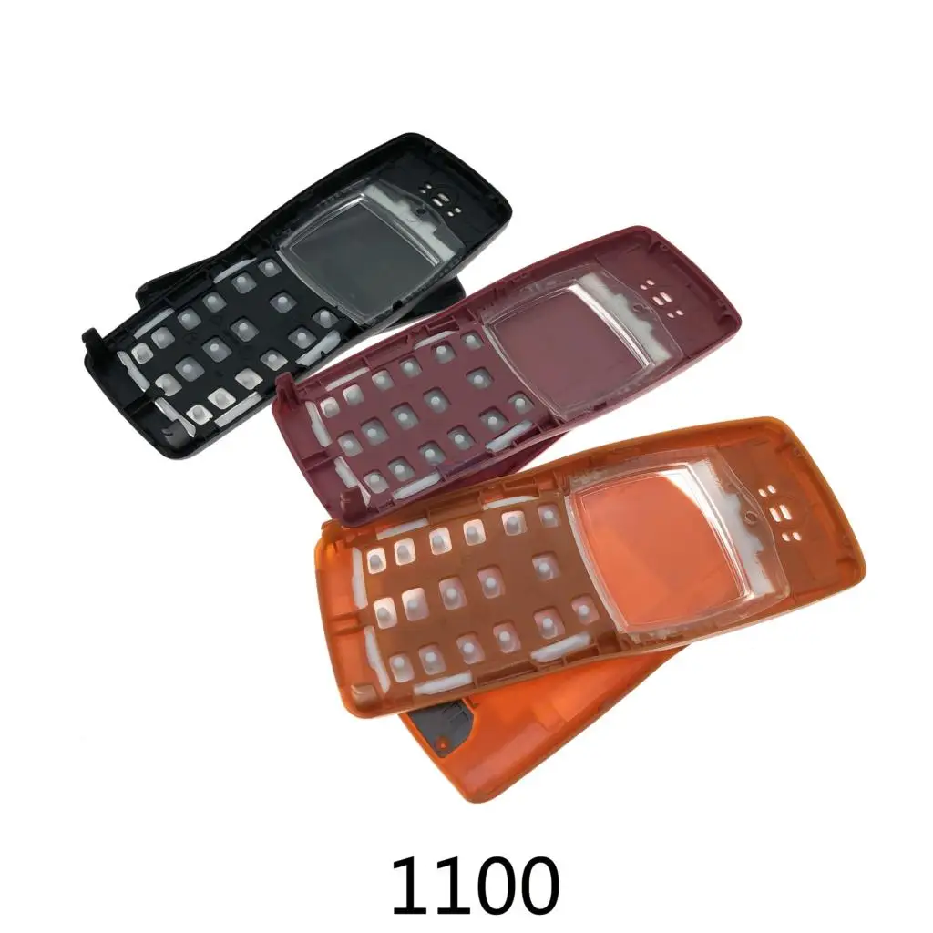 Полная передняя крышка клавиатуры для Nokia 1100 1110 1116 3100 батарея задняя высокое