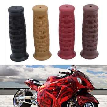 

2pcs High Quality Silicone Motorcycle Grip Vintage Motorcycle Handlebar Grip Motorcycle Styling Accessories Grips