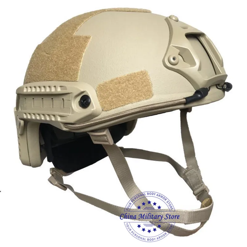 NIJ-IIIA-Aramid-FAST-Military-Bulletproof-Helmet-Bulletproof-Combat-Helmet-For-Police-Guard-Safety-Protection
