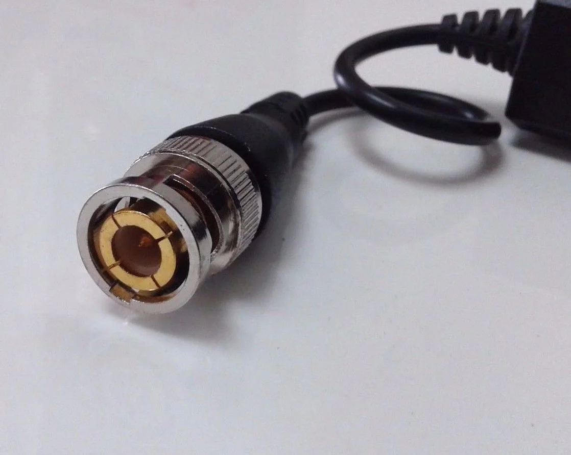 Фитинг 12 шт. видео балуны запасные части коаксиальный BNC для UTP CAT5 HD 960p 1080p CVI TVI AHD 720p