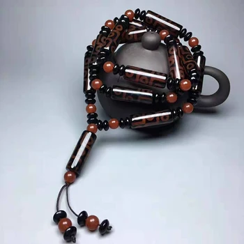 

Natural Tibetan boutique permeates nine eye Pearl Necklace