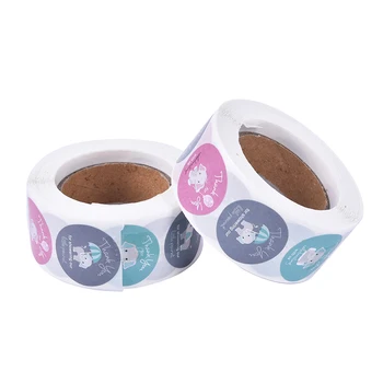 

Cute Animals Thank You Sticker Switch Wall Stickers Decal Home Decoration Bedroom Living Room Parlor Decoration