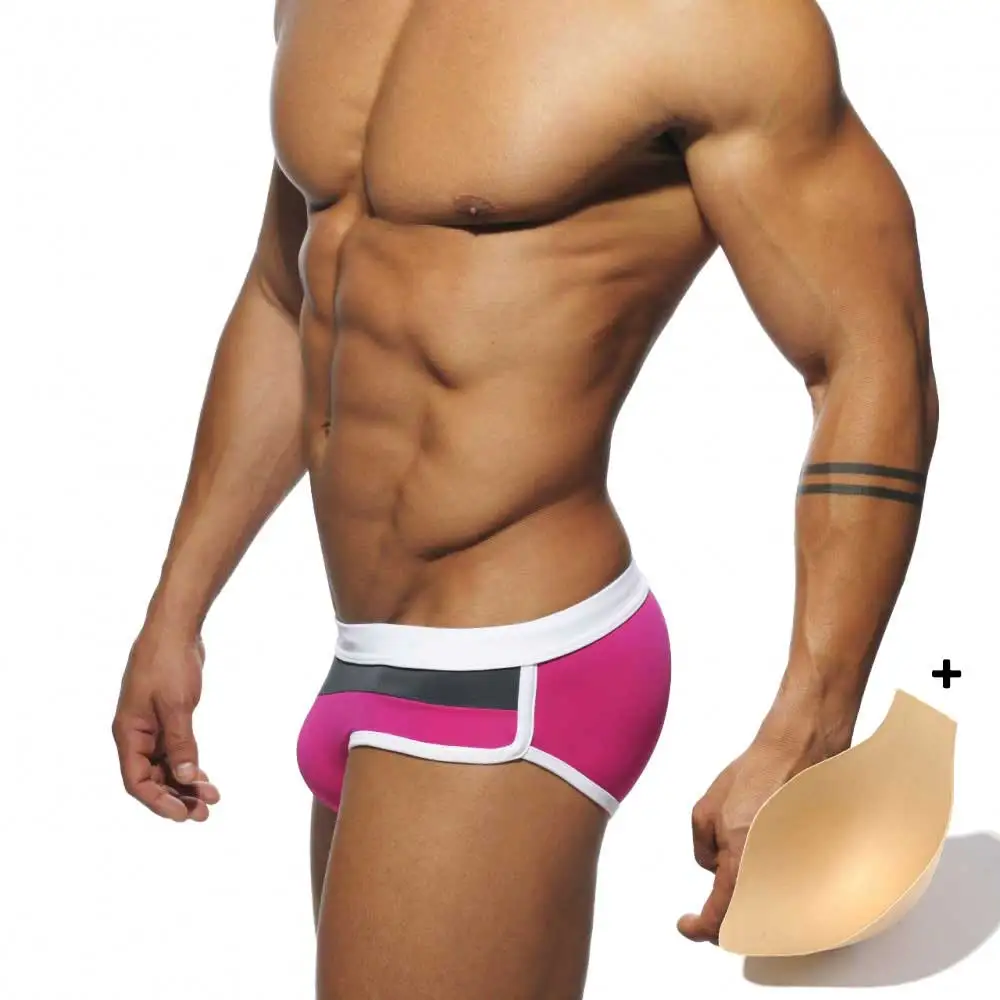 Сексуальные мужские купальники с пуш ап подкладкой красивый купальник для спа