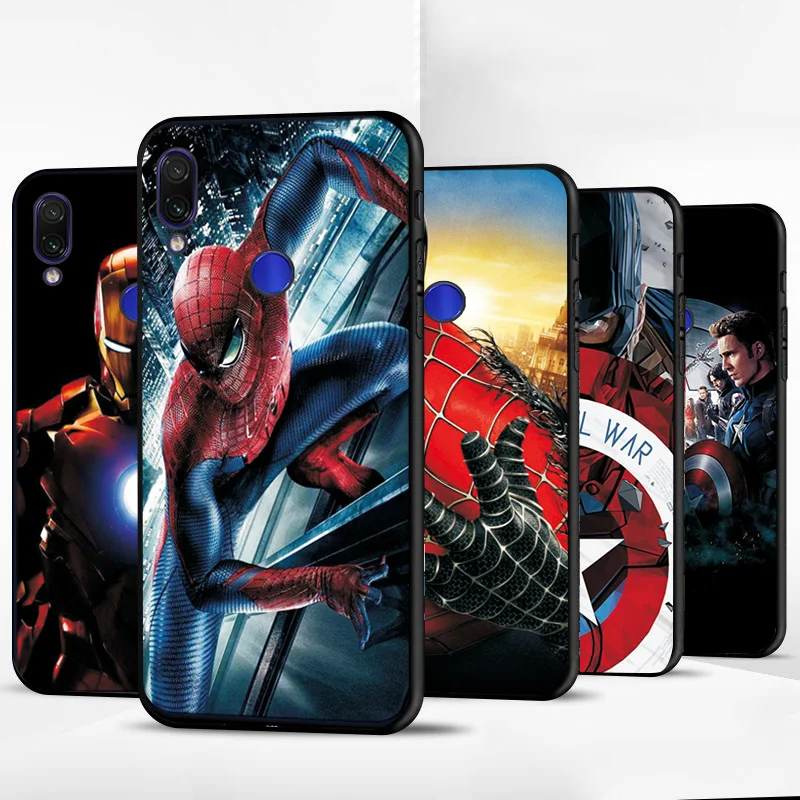 Newest Deadpool Case For Huawei P Smart Z 6.59'' Black TPU Batman Phone PSmart Cover Fundas Y9 Prime 2019 |
