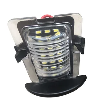 

Parts License Plate Light For Jeep Wrangler JK JKU 07-18 6000K White LED