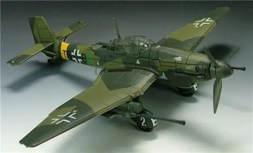 Хобби мастер JU-87 Stuka dive bomber руль 1/72 литье под давлением модель самолета