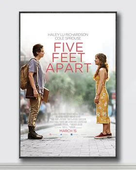 

NJ013 Five Feet Apart Movie 1 Silk Posters and Prints wall art Art Poster Home Decor