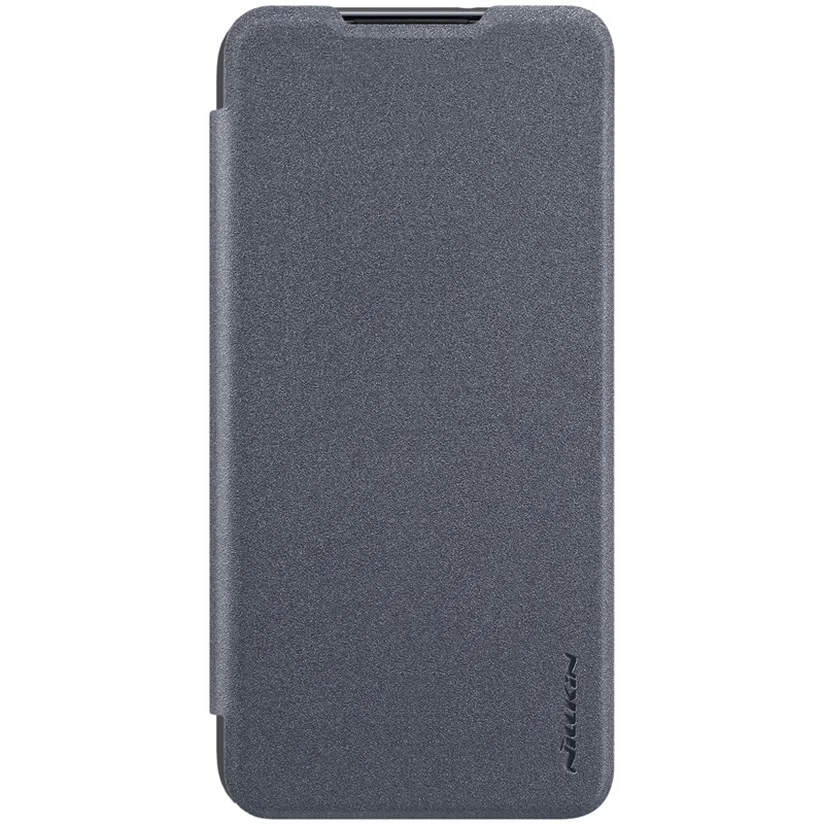 Grey Для Xiaomi Redmi Note 8 Pro Fundas блестящий пластиковый кожаный чехол Nillkin на Redmi Note 8 защитный чехол для телефона s сумка Capa - Цвет: Grey