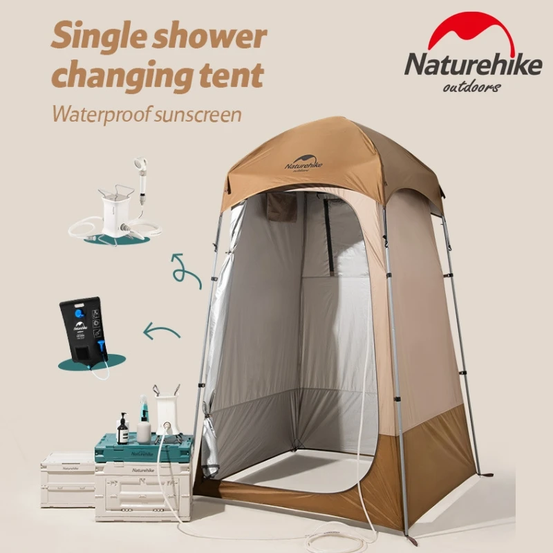 PROD 1005003017874944 Naturehike Single Shower Changing Tent Sun
Protection Tent Bath Changing Shed Portable Mobile Outdoor Camping
Equipment Toilet