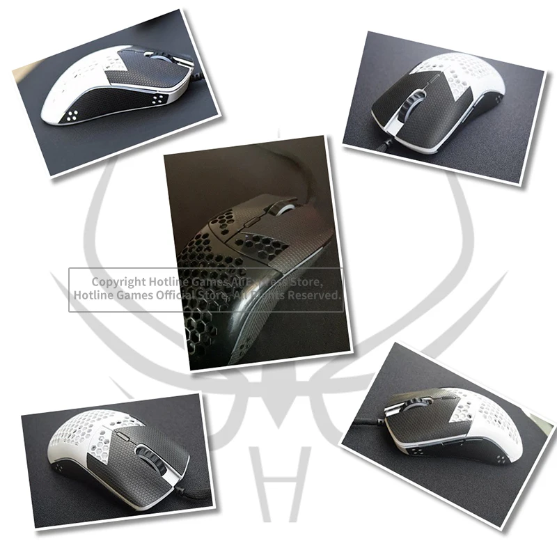 Hotline Games Mouse Anti-Slip Tape for Glorious MODEL O Mouse Sweat Resistant Pads Mouse Side Anti-Slip Stickers Mouse Skates