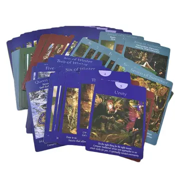 

Fairy Tarot Cards: A 78-Card Deck And Guidebook New Cards Book Suitable For Card Beginners And Enthusiasts Not Easy To Wrinkle