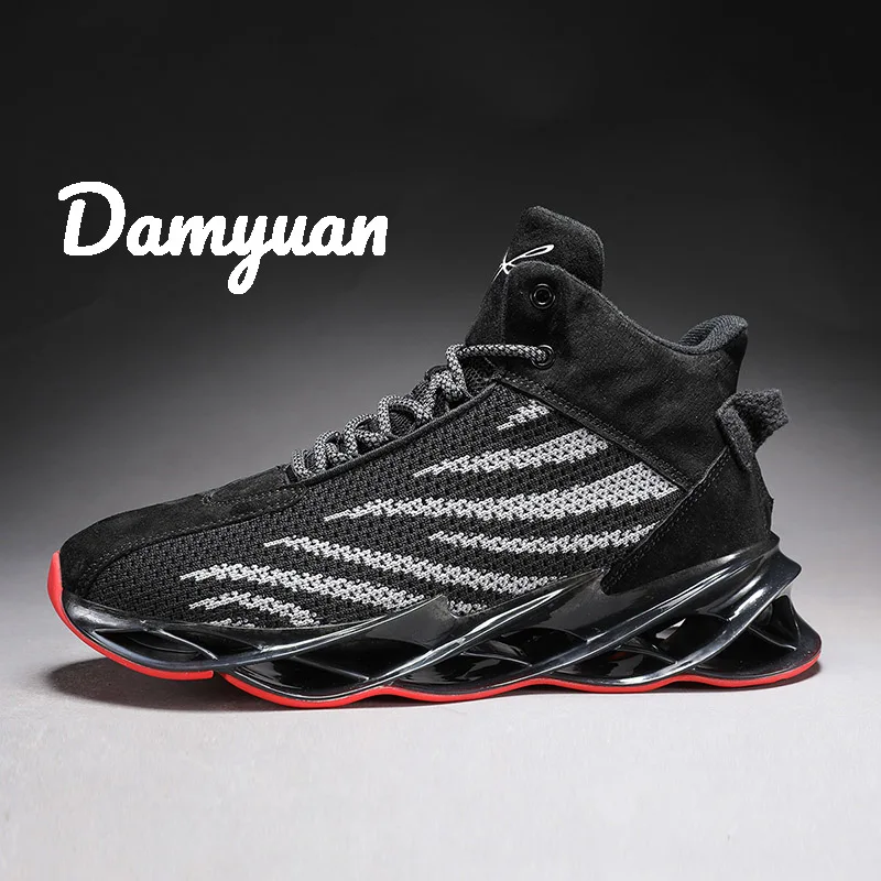 Damyuan кроссовки светильник Повседневные Удобные дышащие мужские кроссовки Нескользящие увеличивающие рост мужские спортивные туфли