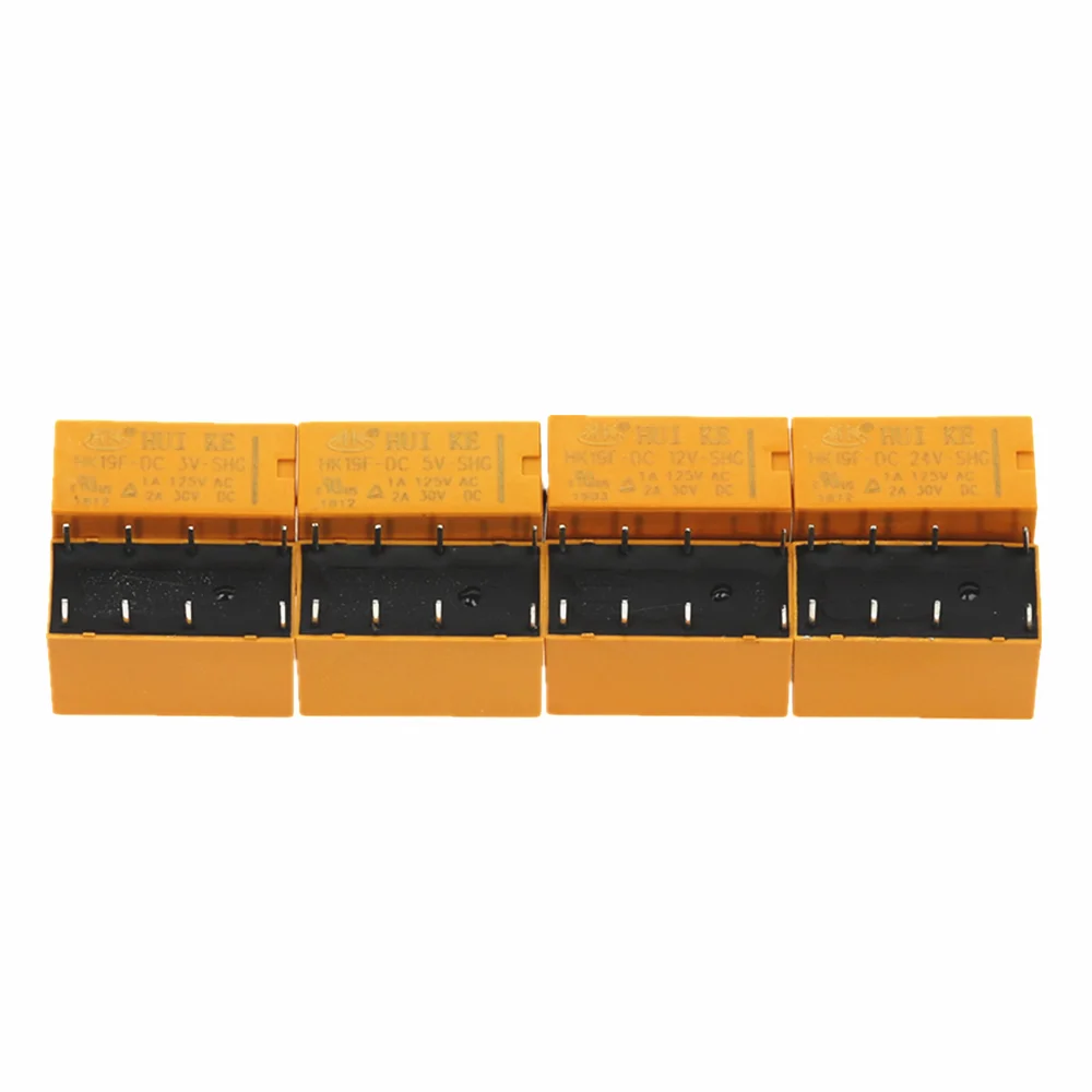 5 шт. релейная деталь флэшки HK19F 3V 5V 12V 24V 8PIN|Реле| |
