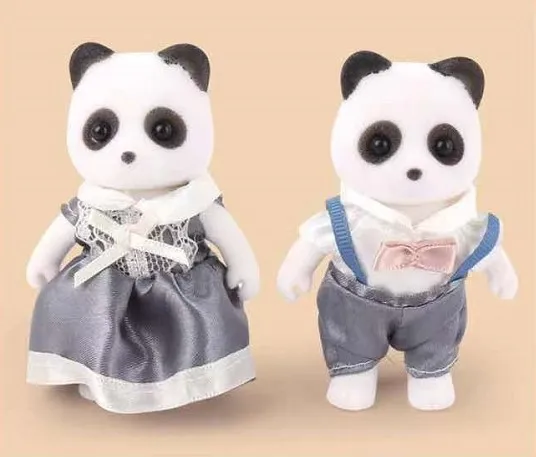 Sylvanian Families Famille de pandas