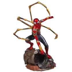 2 стиля игрушки Marvel Мстители эндгейм Железный Человек-паук ПВХ Фигурка Железный Паук супер герой Коллекционная модель куклы