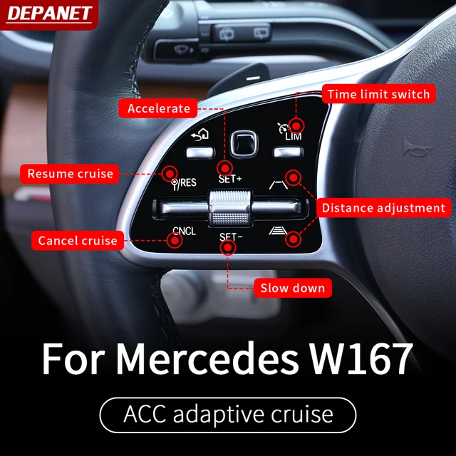 Acc Assisted Driving For Mercedes Gle W167 V167 Gls W167 X167 Gle 2020 Gle 350 Amg 450 500e Amg Inxterior Decoration Accessories Cruise Control Units Aliexpress