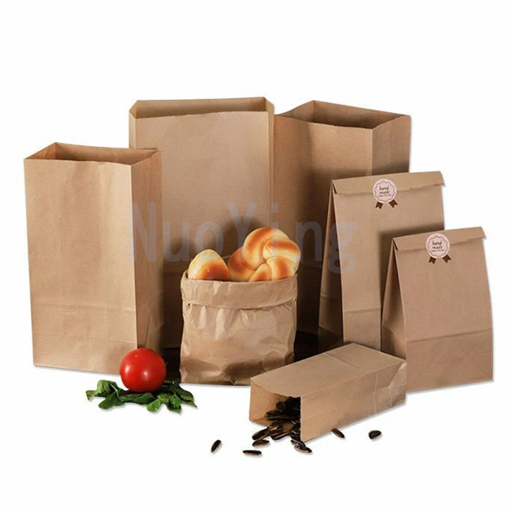 gelijkheid Shuraba Dwars zitten 50Pcs/100Pcs Groothandel Kraftpapier Zakken Food Verpakking Zakken Bakken  Verpakking Takeaway Zak Brood Verpakking Papieren Zak|Geschenktasjes &  Inpak Benodigheden| - AliExpress